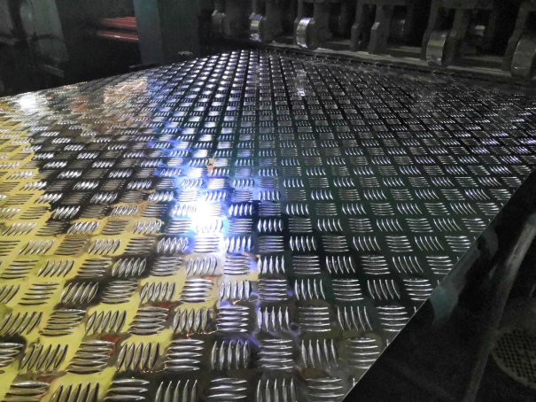 5 bar aluminum tread plate