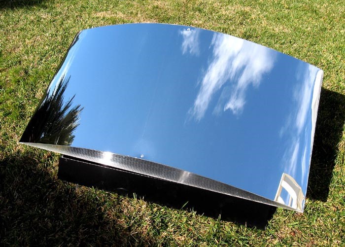 Polished aluminium mirror sheet as solar reflector material Polished aluminium mirror sheet as solar reflector material